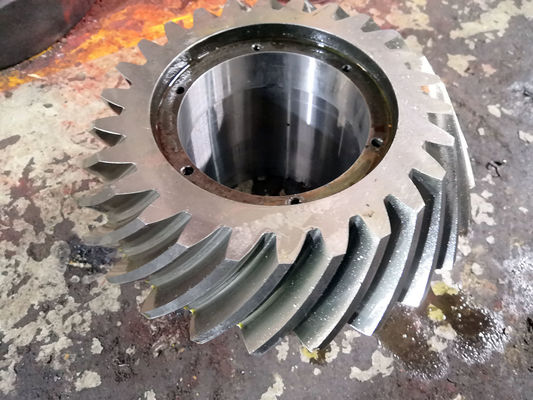14.111 Module Gleason Spiral Bevel Gears สำหรับรถยนต์ Tractor