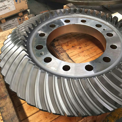 Custom Klingelnberg ประเภทเกลียว Bevel Gear Set Gear Grinding Equidep Gear