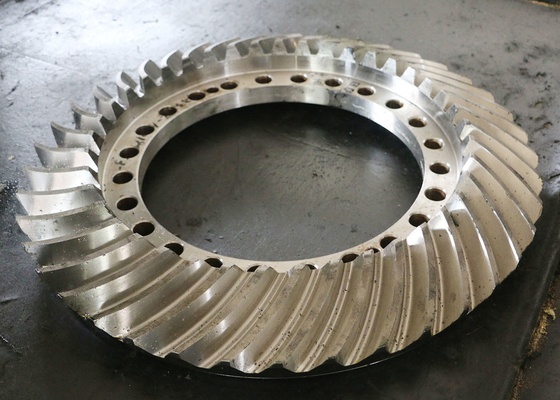 10 โมดูล Gleason Bevel Gear เจียรเกียร์ Gear Shaft