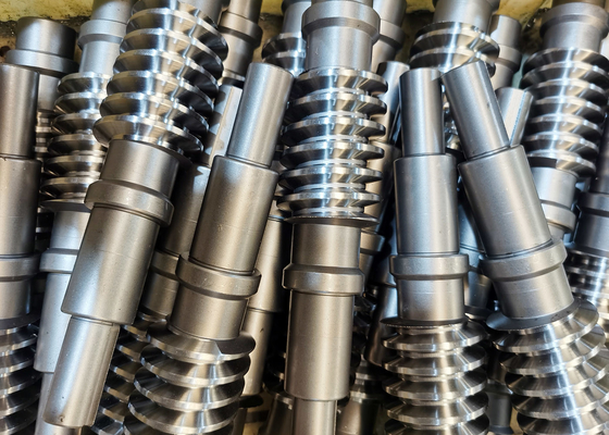 ชุด AISI 4140 Steel Worm Shaft และ Worm Gear ที่กําหนดเองสําหรับการใช้งานภาระหนัก