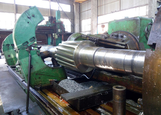 10 โมดูล SAE 4340 Steel Helical Pinion Shaft สำหรับระบบขับเคลื่อนงานหนัก