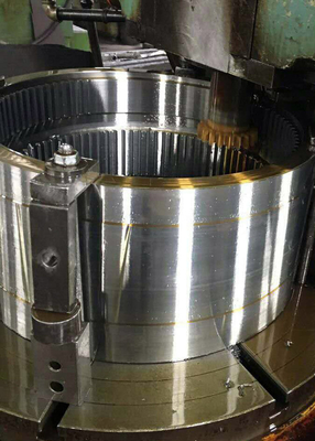 42CrMo Gear Shaping Spur วงแหวนภายใน Gear 62 ฟัน 7 โมดูล