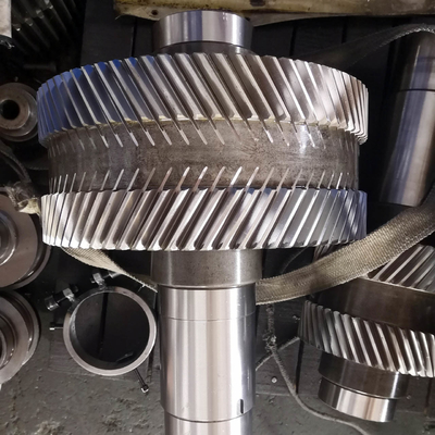 17CrNiMo6 Herringbone Double Helical Gears DP 6.35 สำหรับตัวลดเกียร์